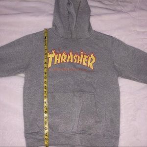 Grey Thrasher Hoodie